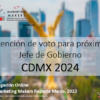 INTENCION VOTO PARA PRÓXIMO JEFE DE GOBIERNO DE LA CDMX-MARZO 2023